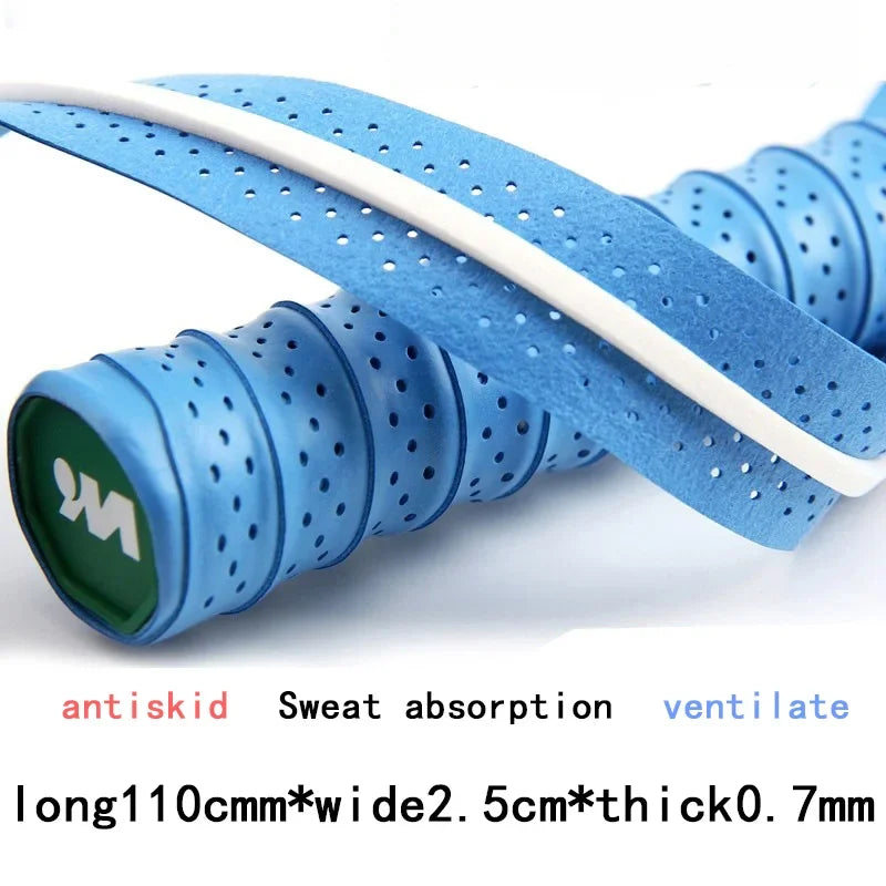 6 Colors Brand Anti-slip Racket Grip Badminton Overgrips Sweatband Outdoor Sports Accessories Tennis Tape Hand Grips