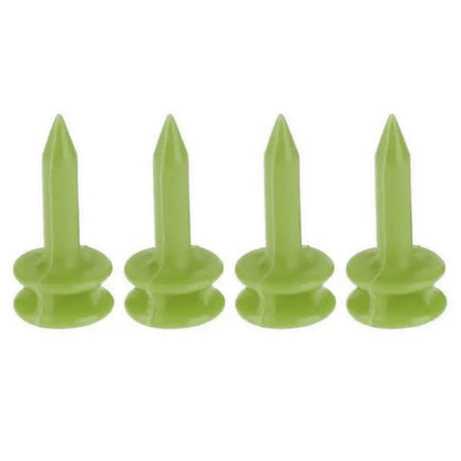 100Pcs 25mm Plastic Castles Golf Tees Sport Double Deck Golf Tees Replacement Short Golf Tees for Golfers Easy to Use 24BD