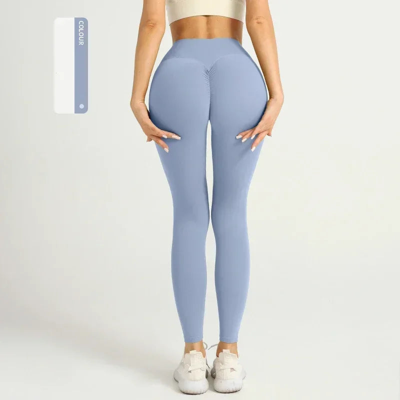 High Waist Yoga Leggings Women Fitness Leggings Running Cycling Pants Breathable Sports Leggings Summer Workout Gym Clothing👖👍