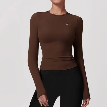 New yoga Women fitness clothing tops, outdoor workout yoga clothing running workout Tshirts