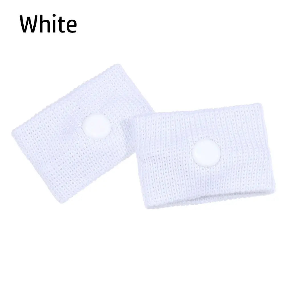 2PCS Sports Safety Wristbands Wrist Support Carsickness Seasick Anti Motion Sickness Wrist Bands Anti Nausea Wristbands