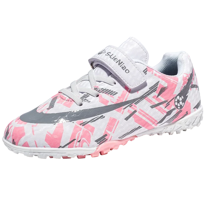 Kids Soccer Shoes Boys Outdoor Futsal Soocer Boots 28-39 FG/TF Football Boots Professional Cleats Grass Training Sport Footwear