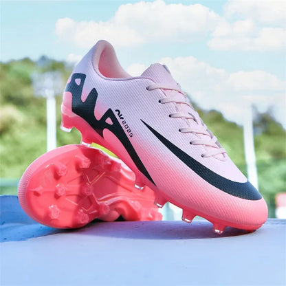 Soccer Shoes Men's Cleats Professional Training Turf FG/AG Outdoor Indoor Football Boots Sneaker