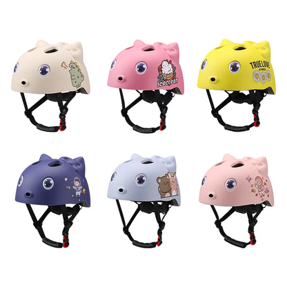 Seeker Children's Helmet Bicycle Balance Car Scooter Outdoor Sports Safety Helmet Lightweight Kids Riding Open Helmet Girls