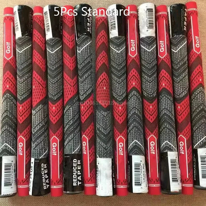 New 13PCS Golf Club Grips Standard/Midsize Men's Rubber Golf Grips 5Pcs Cotton Yarn Golf Club Grips Iron and Wood Grip Universal