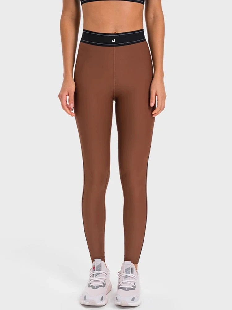 New yoga pants high elasticity breathable yoga clothing hip-holding waist quick dry fitness pants