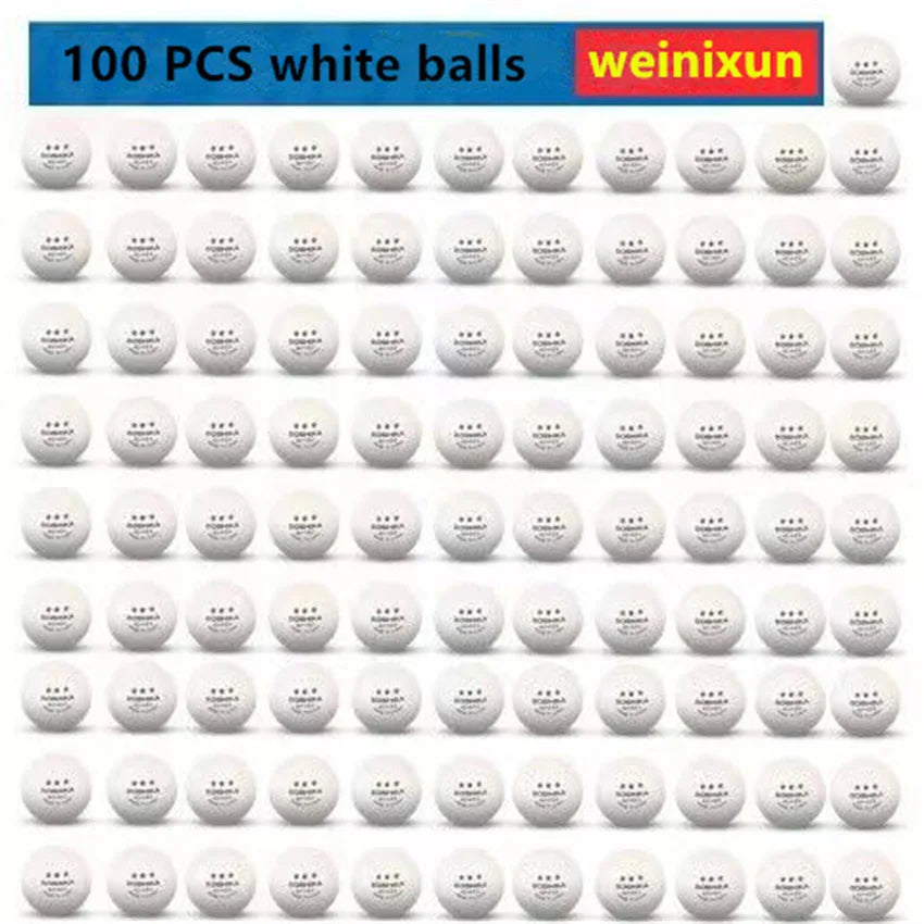 3-star Table Tennis Balls New Material A40 High-elastic Durable Training Table Tennis Balls Ping-Pong Balls