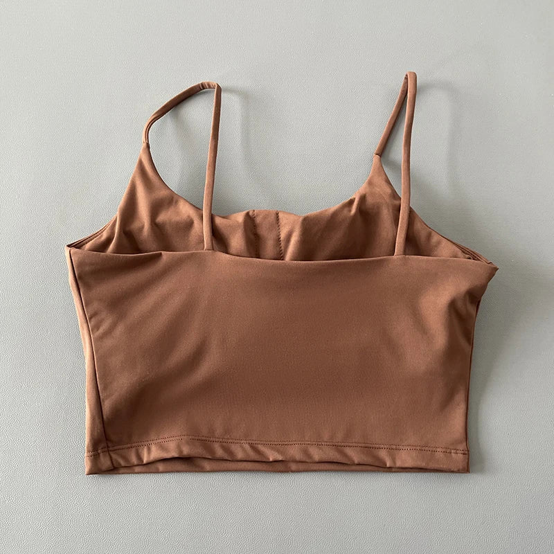 Straps camisoles fitness vests quick drying new yoga tops women's outerwear underwear sports bras