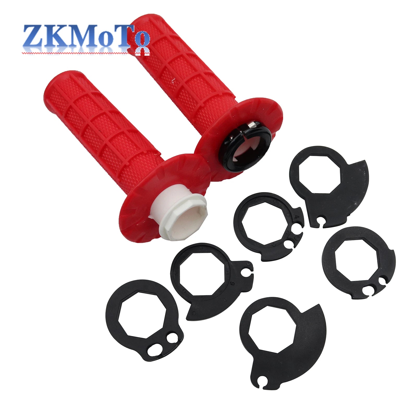 Motorcycle Grips 7/8" 22mm Hand Grip W/ The Snap-on Cam for Yamaha Honda Kawasaki Suzuki KTM Dirt Bike Motorbike Handlebar