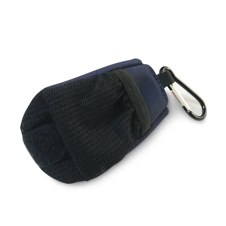 Portable Golf Ball Bag - Small Waist Pack with Cleaning Cloth, Convenient Golf Accessory Pouch for Tees & Markers"