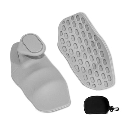 Silicone Weight Lifting Grips Fingerless Workout Gym Gloves Bodybuilding Gymnastics Hand Grips for Gym Training Exercise