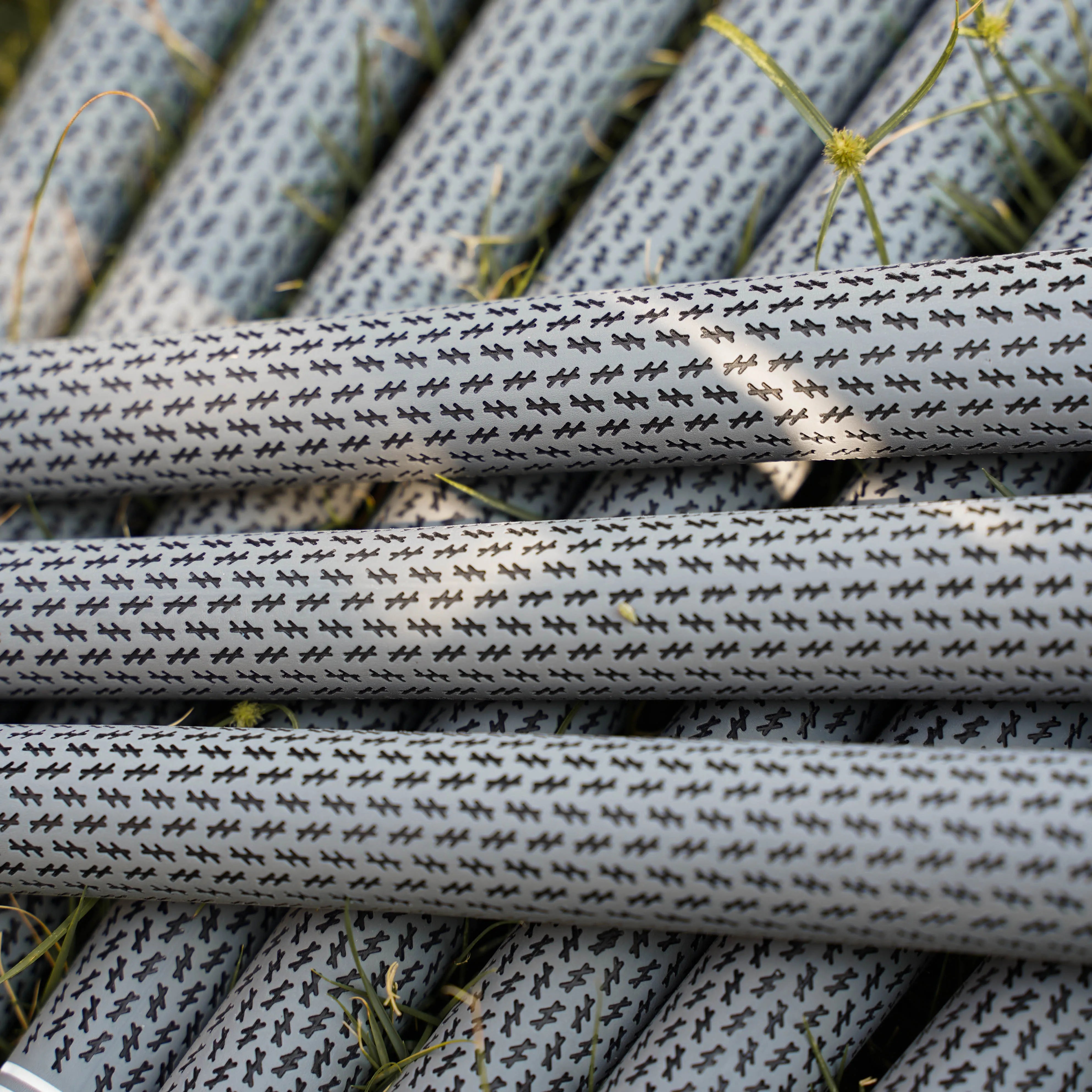 360 Crossline Golf Grips, Club Grips For Enhanced Performance， Grey, Standard