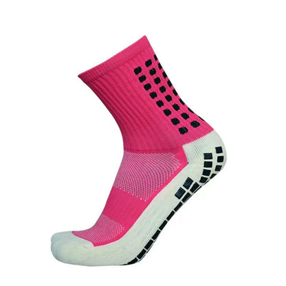 New Anti-slip Soccer Socks Men Women Outdoor Sport Grip Football Socks EU 38-43 US6-9.5