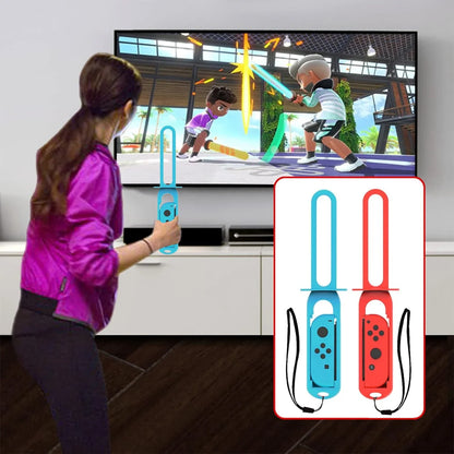 10 in 1 Switch Sports Accessories Bundle for Nintendo Switch Oled Game Sports Accessories Kit with Golf Clubs Golf Clubs