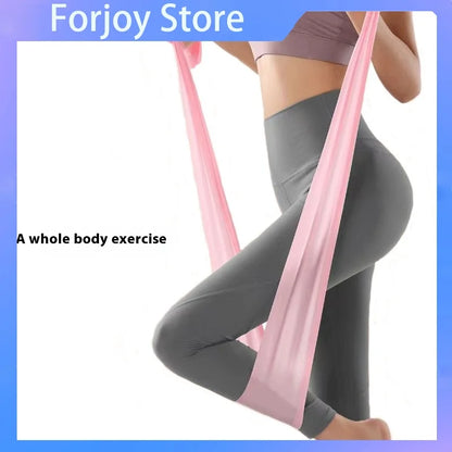 Fitness Yoga Elastic Band Butt Lifting Resistance Band Men's Women's Strength Training Stretching Exercise Auxiliary Pull Band