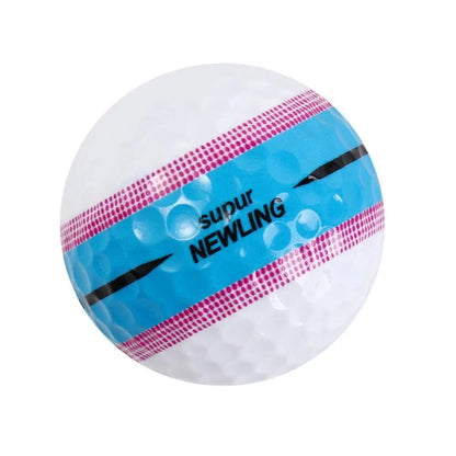 360 ° Aiming Golf Balls Three Layer Purple Golf Three Layer Ball Green Dark Blue Super Long Distance Golf Ball