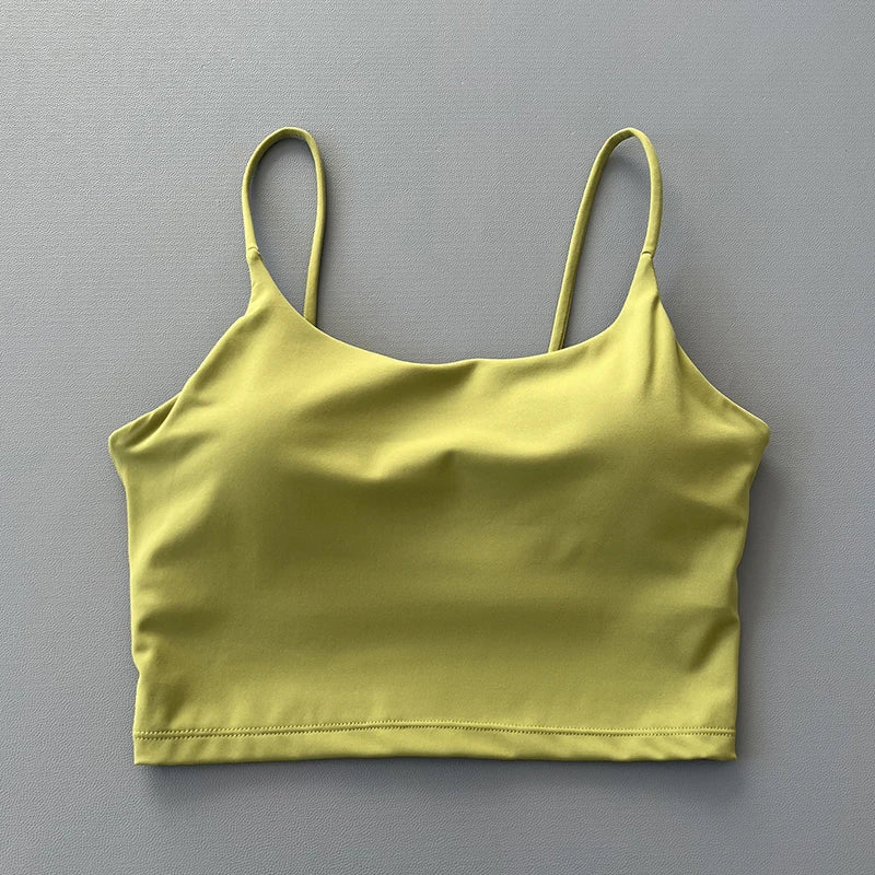 Straps camisoles fitness vests quick drying new yoga tops women's outerwear underwear sports bras