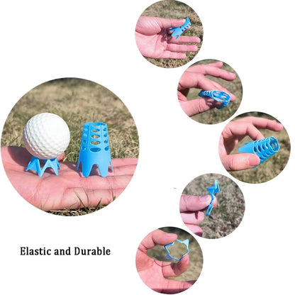 Plastic Golf Tees,20Pcs Golf Simulator Tees for Outdoor Indoor Golf Tees Simulator Practice Training,Golf Mat Tees for Turf