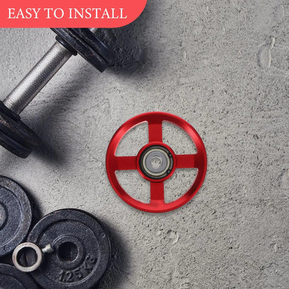 Aluminum Alloy Pulley Fitness Accessories Household Gym Equipment Parts Professional Supplies Easy Install Fitness Pulley Home