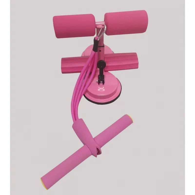 Sit-up Aids for Home Use Double Suction Cups with Drawstring with Sports Curls To Train Abdominal Muscles