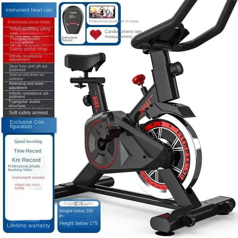 OVOZI Spin Bike Home Fitness Equipment Gym Dedicated Indoor Exercise Weight Loss Silent Smart Power Bike Hot New