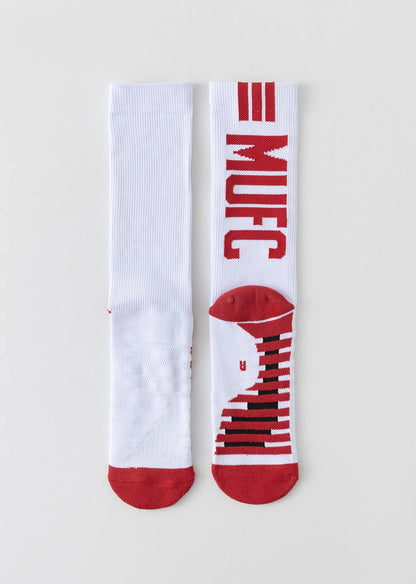 1pair-5 pairs, men's soccer socks with anti slip and wear-resistant midsole, sports socks, basketball socks