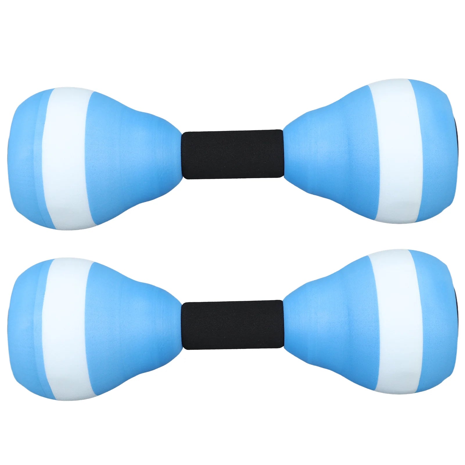 Pool Dumbbells 1 Pair Aquatic Dumbbells EVA Floating Water Dumbbells Aerobic Exercise Fitness Equipment for Kids Water Dumbbells