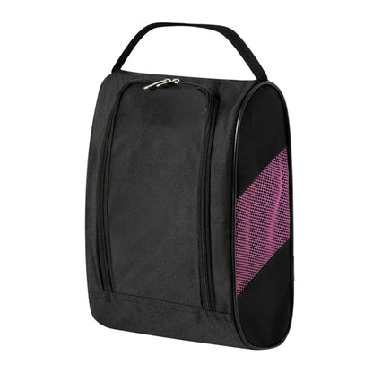 New Portable Mini Golf Shoe Bag Nylon Shoe Carrier Bags Zipper Golfball Holder Breathable Pouch Pack Tee Bag Sport Accessories
