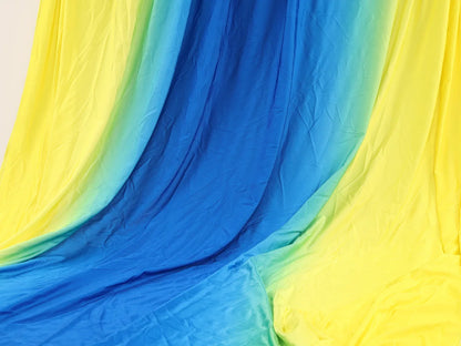 Knit Spandex Ombre Fabric for Dancing Dress Sportwear Yoga Clothing Stretch Lycra Fabric 58" -By Yard