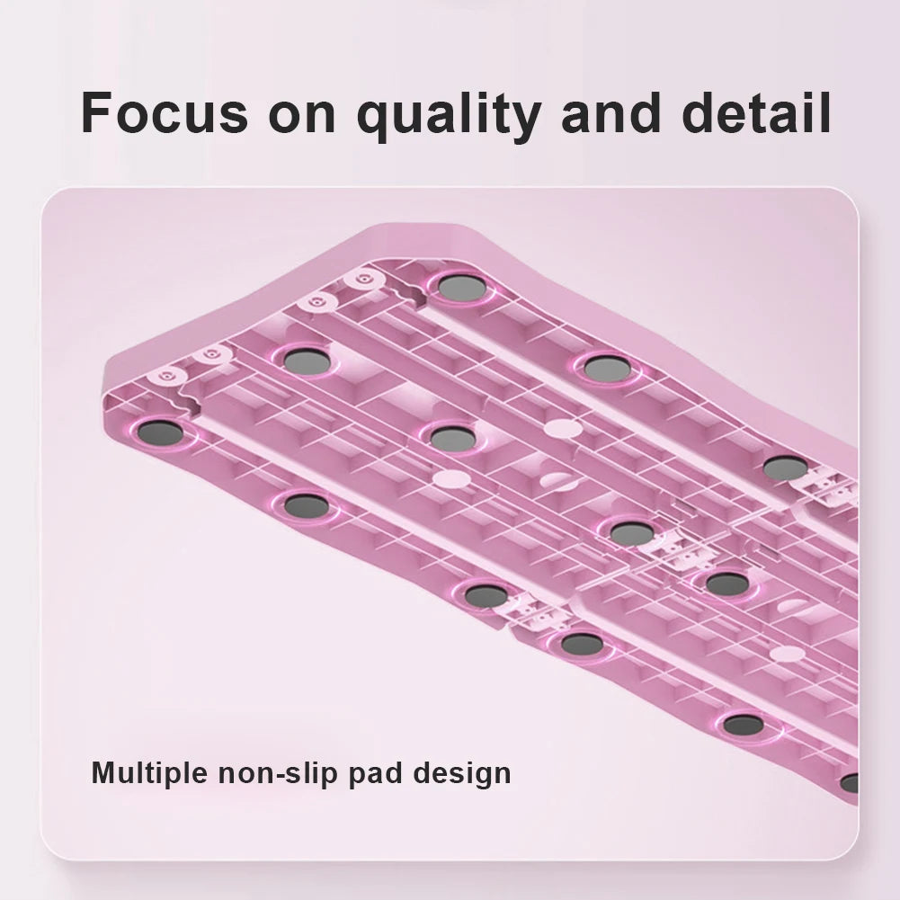 Multifunctional Fitness Board Abdominal Board Non Slip Workout Board Foldable Push Up Board Home Gym Equipment