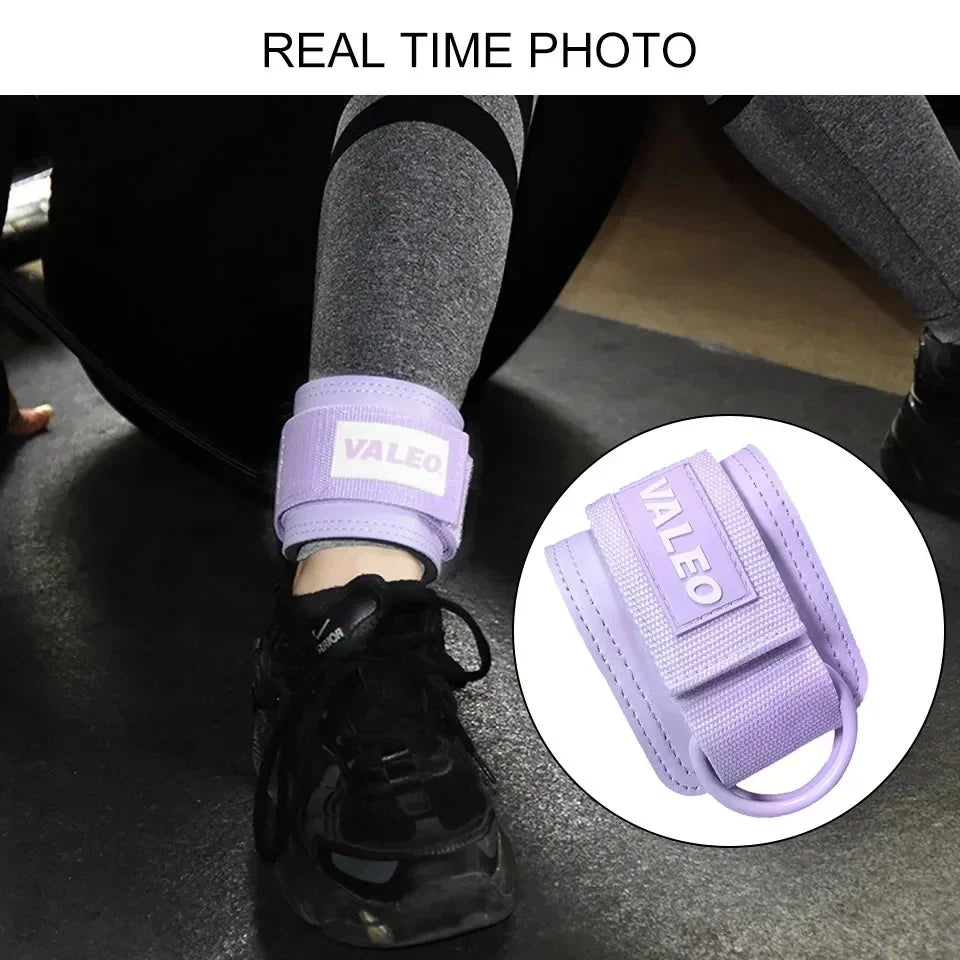 Resistance Bands Set Ankle Straps Adjustable Foot Support Padded Cuff Ankle Weight Leg Training Brace Yoga Sport Tool