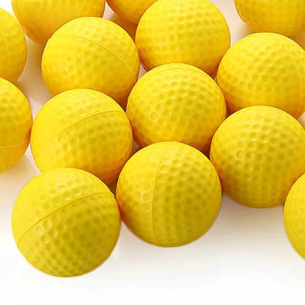 10 Foam Golf Practice Balls Soft Balls for Indoor or Outdoor Training Great for Improving Golf Skills Durable Sport Accessories
