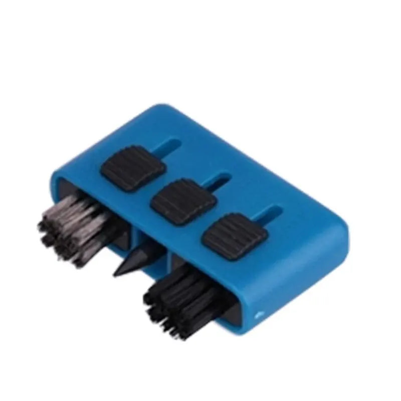 Golf Cleaning Brush Copper Hair Three-in-one Club Brush Ball Head Brush Three-hole Brush Copper Brush Golf Supplies