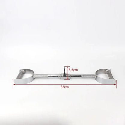 Gym Home Equipment Accessories Lat Pull Down Bar， Chrome-plated Surface Anti-rust High Load-bearing Fitness Tricep Rope Training