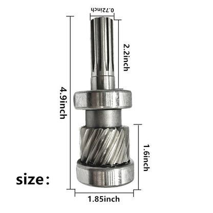 Rear Axle One Shaft Gear Shaft 10-tooth For Golf Cart Club Car DS 1019237-01 100% Brand New Motorcycle Accessories