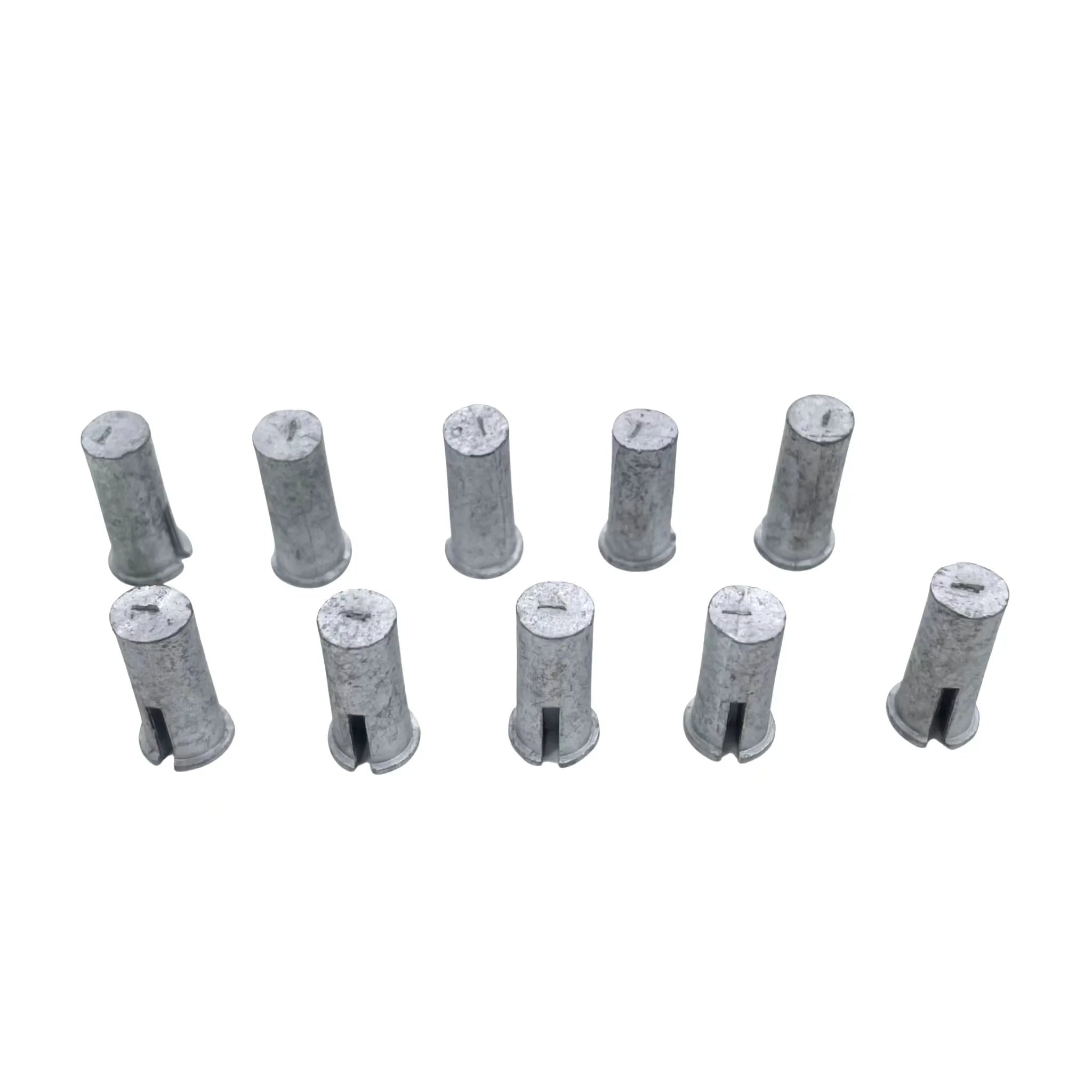 10Pcs Golf Club Assembling Accessories Balance Ding Golf Shaft Swing Nail Plug Weights,Slender for Wood,Coarse for Irons