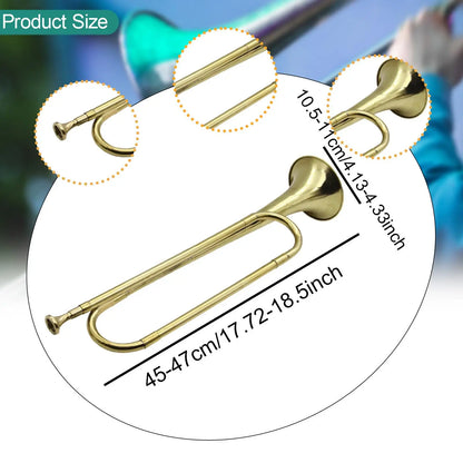 BB Trumpet Music Instrument Blowing Bugle for Professionals Adults Orchestra