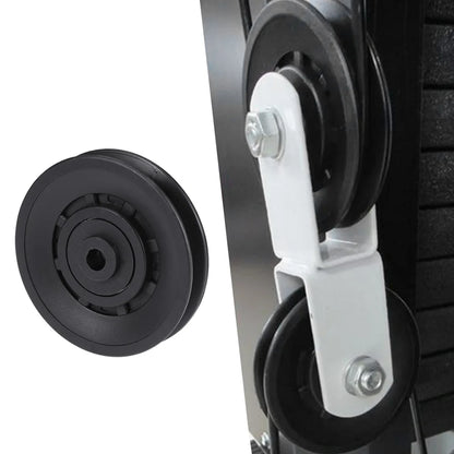 4 Pcs Pulley Gym Equipment Wheel to Stretch for Pullyey Fitness