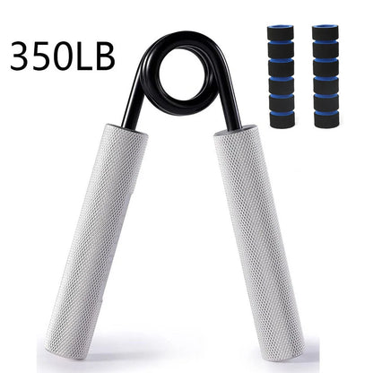 Aluminum Alloy Hand Gripper Spring Steel Sponge Sleeve Home Gym Fitness Equipment Men Arm Finger Strength Training Workout