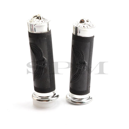 Motorcycle Handlebar Hand Grips For 49CC 60CC 66CC 80CC 2 stroke Engine Motorbike Motorized Bicycle Push Bike Accessories