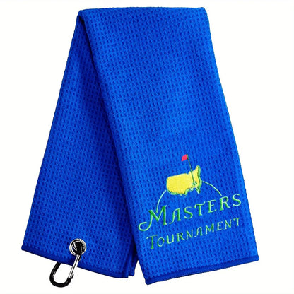 Funny Microfiber Premium Golf Towel, Embroidered Golf Towels for Golf Bags for Men&Women, Golf Accessories for Men Golfers