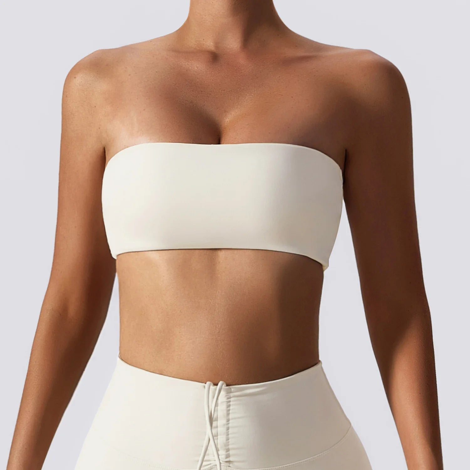 Sports Bra Sport Top Woman Gym Underwear Strapless Bustier Breathable Elastic Workout Tops Fitness Training Brassiere Yoga Bras