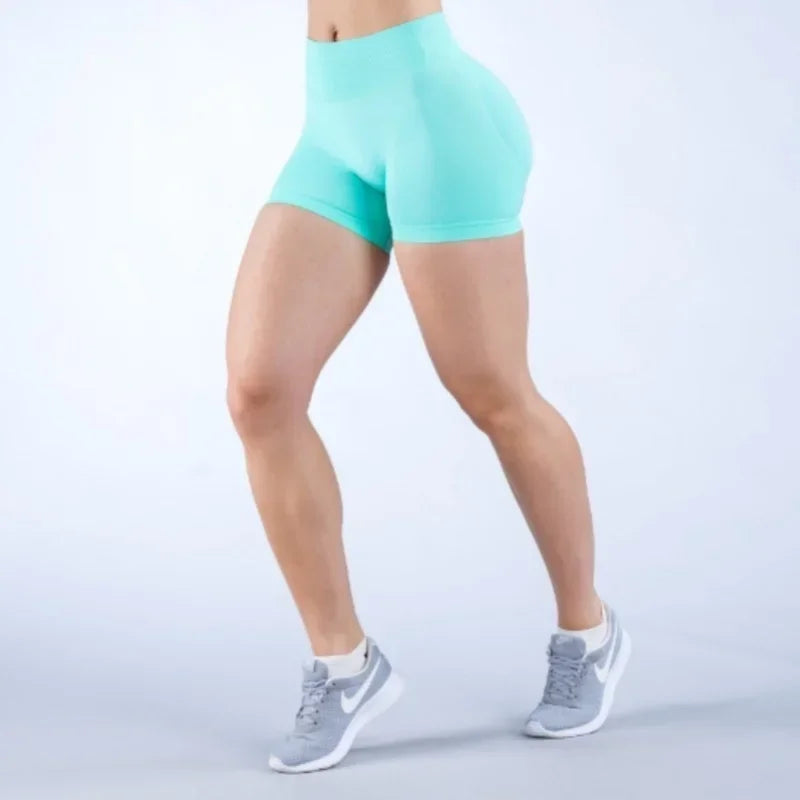 Women Shorts Seamless Yoga Sport Shorts For Women Cycling Jogging Fitness High Waist Push Up Gym Shorts Leggings Yoga Clothing