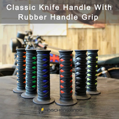 Handle Grip Motorcycle universal Handlebar Grip DAYTONA Dirt Pit Bike Motocross 7/8" Rubber Gel Hand Grips Brake Hands