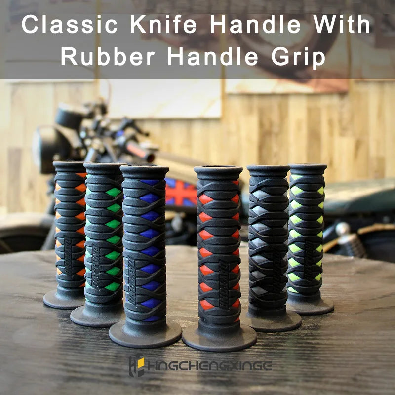Handle Grip Motorcycle universal Handlebar Grip DAYTONA Dirt Pit Bike Motocross 7/8" Rubber Gel Hand Grips Brake Hands