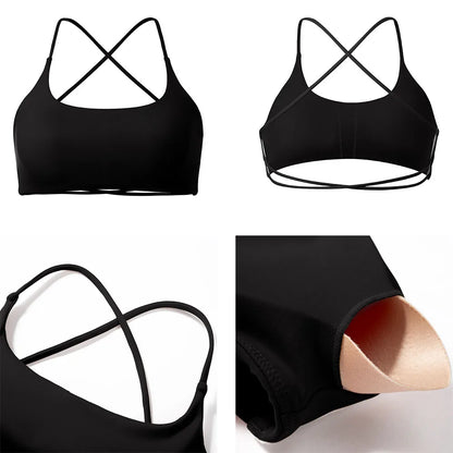 Fitness Sport Top Bras Yoga Bra Female Women Sportswear Female Underwear Running Push Up Sports Bra Crop Gym Top for Fitness