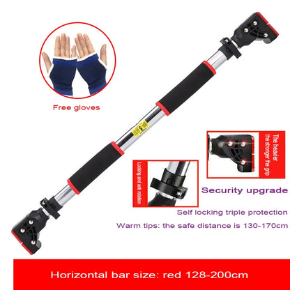 Professional Non-Skid Horizontal Bar, Indoor Pull Up Bar, No Drilling Suspender, Pull-up Fitness Equipment