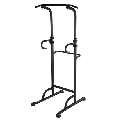 Power Tower Pull Up Bar Station Workout Dip Station for Home Gym Strength Training Fitness Equipment Height Adjustable Fitness