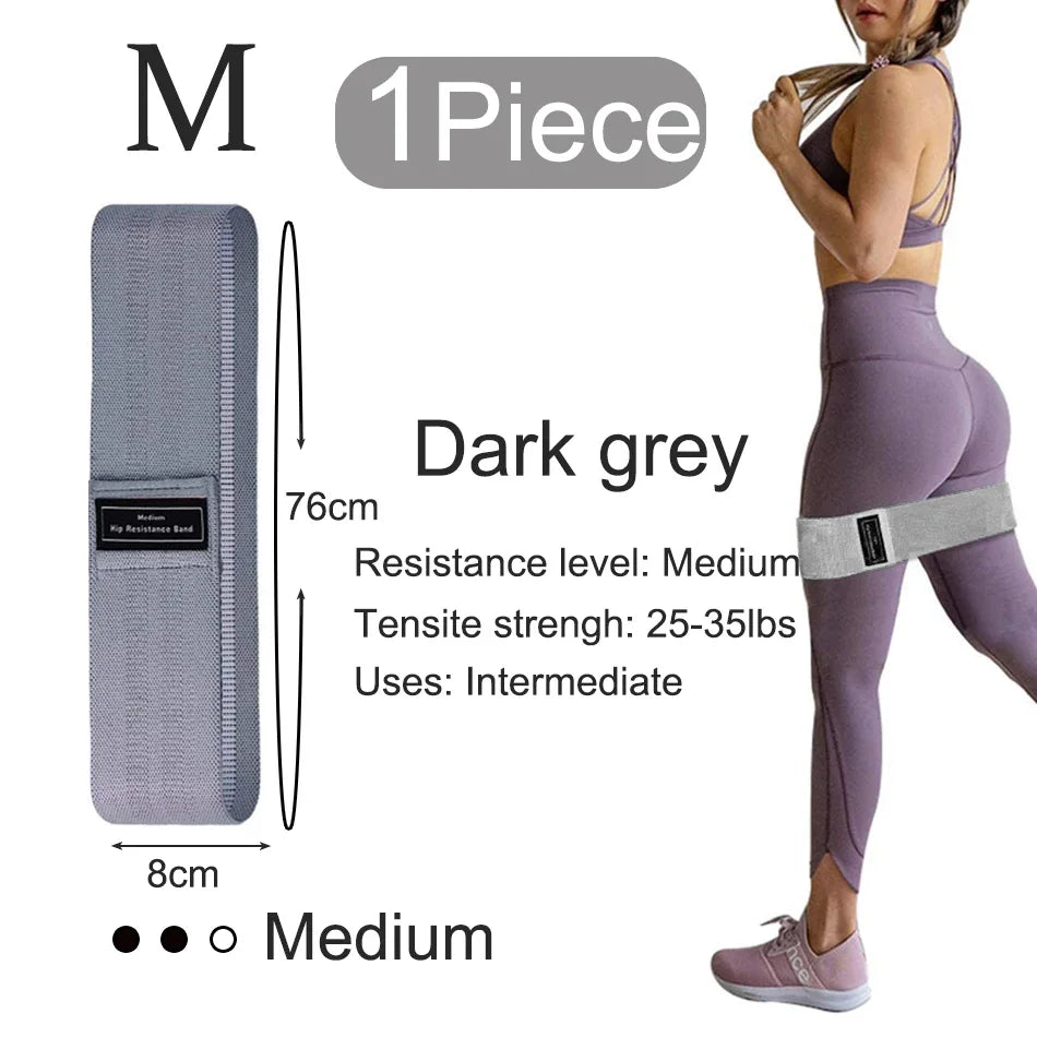 WOSWEIR Elastic Resistance Bands Set for Workout
