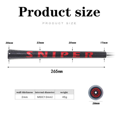 Golf Club Grips for Men and Women Transparent Colorful Non-slip Shock-absorbing Golf Irons/woods Universal Grips